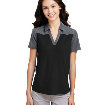 CE112CW CORE365 Ladies' Fusion ChromaSoft Colorblock Polo