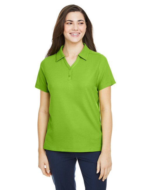 CE112W CORE365 Ladies' Fusion ChromaSoft™ Pique Polo