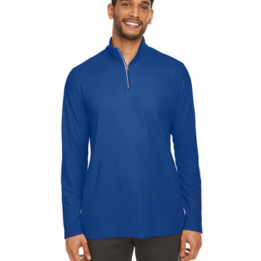 CE405 CORE365 Men's Fusion ChromaSoft™ Pique Quarter-Zip