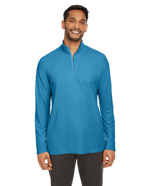 CE405 CORE365 Men's Fusion ChromaSoft™ Pique Quarter-Zip