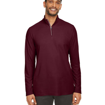 CE405 CORE365 Men's Fusion ChromaSoft™ Pique Quarter-Zip