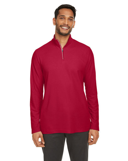 CE405 CORE365 Men's Fusion ChromaSoft™ Pique Quarter-Zip