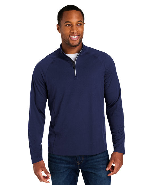 CE418 CORE365 Men's Origin Performance Pique Quarter-Zip