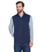 CE701 CORE365 Men's Cruise Two-Layer Fleece Bonded Soft Shell Vest