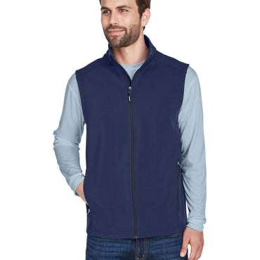 CE701 CORE365 Men's Cruise Two-Layer Fleece Bonded Soft Shell Vest