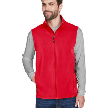 CE701 CORE365 Men's Cruise Two-Layer Fleece Bonded Soft Shell Vest