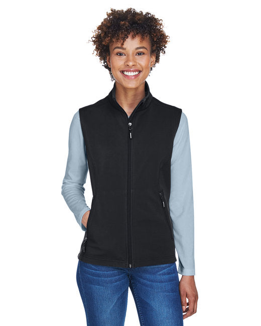 CE701W CORE365 Ladies' Cruise Two-Layer Fleece Bonded Soft Shell Vest