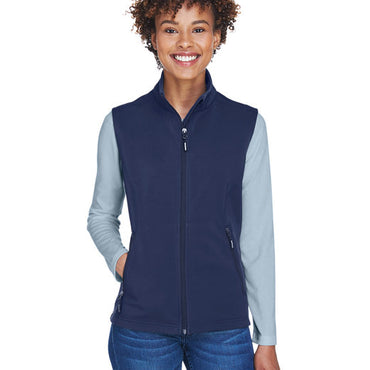 CE701W CORE365 Ladies' Cruise Two-Layer Fleece Bonded Soft Shell Vest