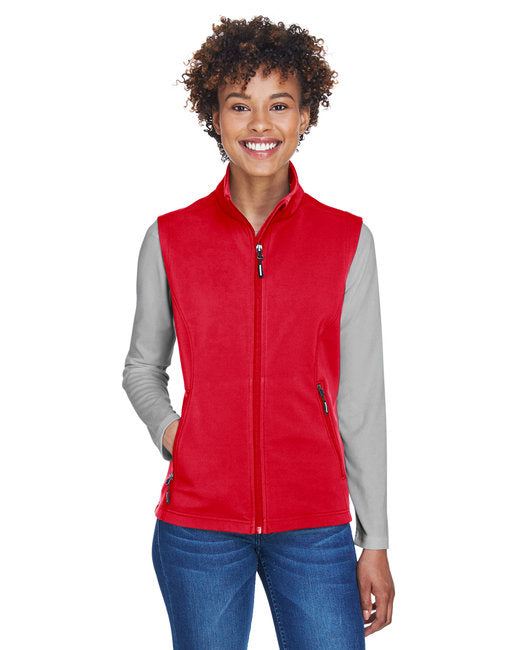 CE701W CORE365 Ladies' Cruise Two-Layer Fleece Bonded Soft Shell Vest