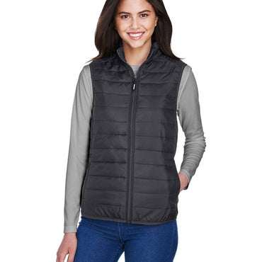 CE702W CORE365 Ladies' Prevail Packable Puffer Vest