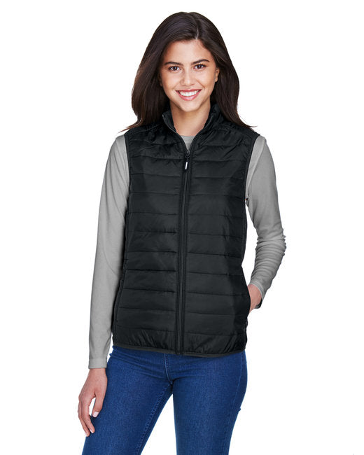 CE702W CORE365 Ladies' Prevail Packable Puffer Vest