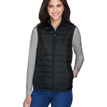 CE702W CORE365 Ladies' Prevail Packable Puffer Vest