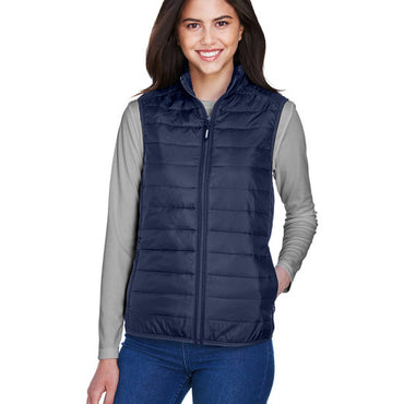 CE702W CORE365 Ladies' Prevail Packable Puffer Vest