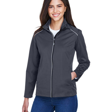 CE708W CORE365 Ladies' Techno Lite Three-Layer Knit Tech-Shell