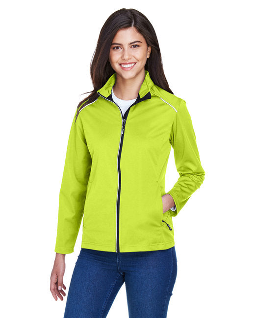 CE708W CORE365 Ladies' Techno Lite Three-Layer Knit Tech-Shell