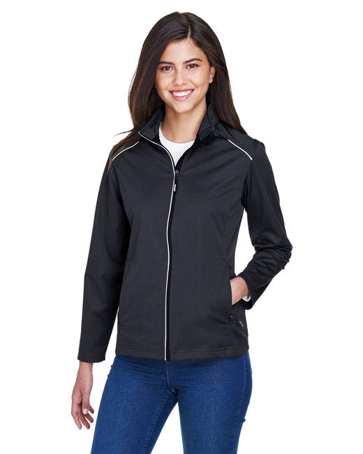 CE708W CORE365 Ladies' Techno Lite Three-Layer Knit Tech-Shell