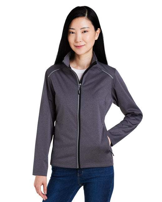 CE708W CORE365 Ladies' Techno Lite Three-Layer Knit Tech-Shell