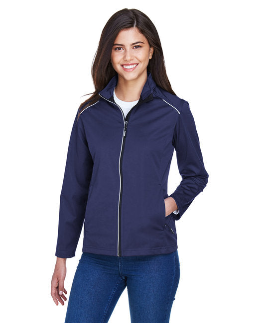 CE708W CORE365 Ladies' Techno Lite Three-Layer Knit Tech-Shell