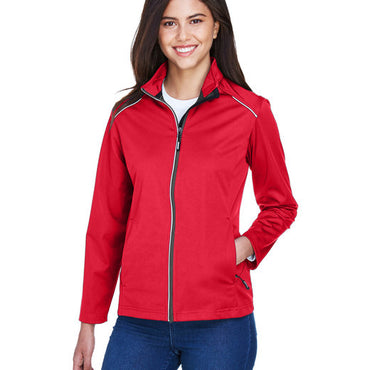 CE708W CORE365 Ladies' Techno Lite Three-Layer Knit Tech-Shell