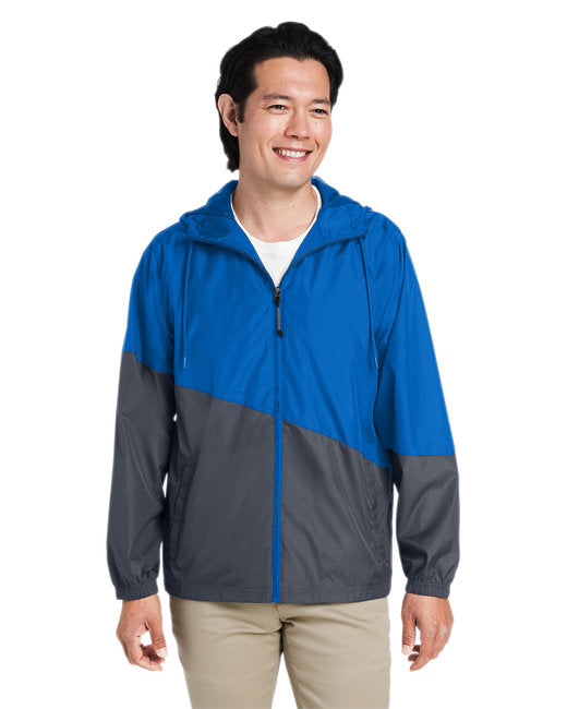 CE710 CORE365 Unisex Techno Lite Colorblock Windbreaker