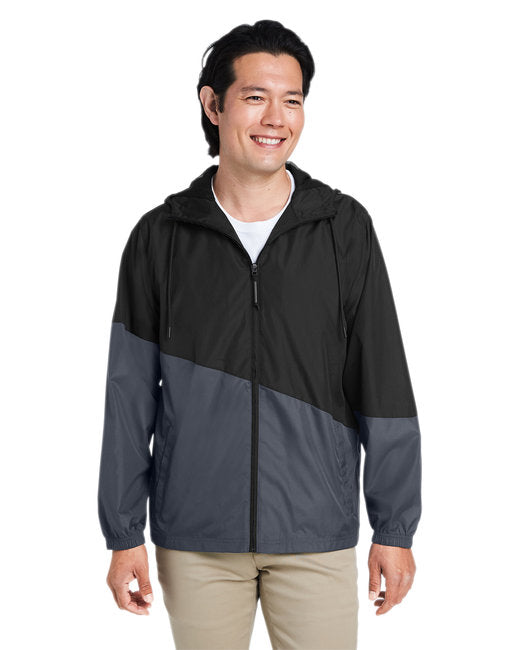 CE710 CORE365 Unisex Techno Lite Colorblock Windbreaker