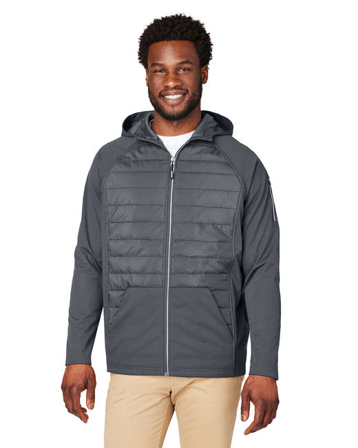 CE808 CORE365 Unisex Techno Lite Hybrid Hooded Jacket