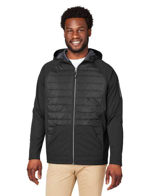CE808 CORE365 Unisex Techno Lite Hybrid Hooded Jacket
