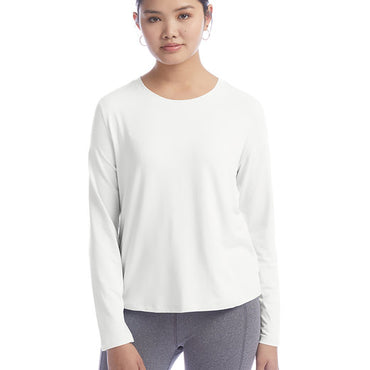 CHP140 Champion Ladies' Cutout Long Sleeve T-Shirt