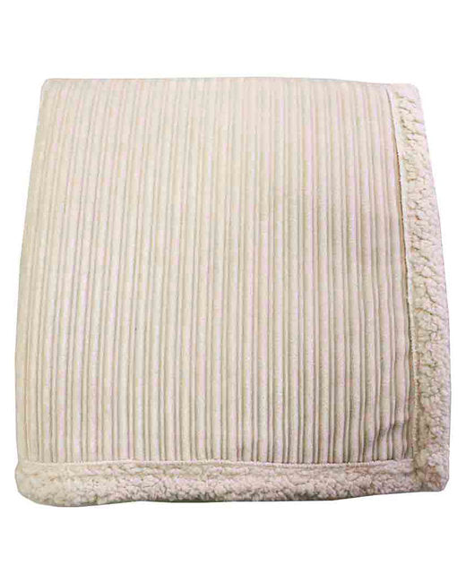 CORD Kanata Blanket Corduroy Lambswool Throw Blanket