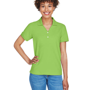 D100W Devon & Jones Ladies' Pima Piqué Y-Collar Polo