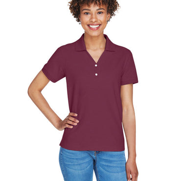 D100W Devon & Jones Ladies' Pima Piqué Y-Collar Polo