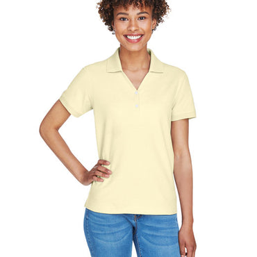 D100W Devon & Jones Ladies' Pima Piqué Y-Collar Polo