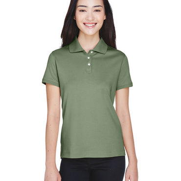 D140SW Devon & Jones Ladies' Solid Perfect Pima Interlock Polo