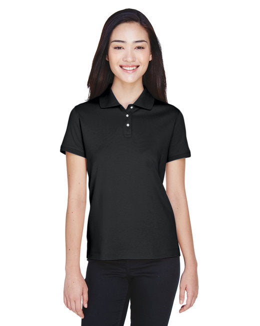 D140SW Devon & Jones Ladies' Solid Perfect Pima Interlock Polo