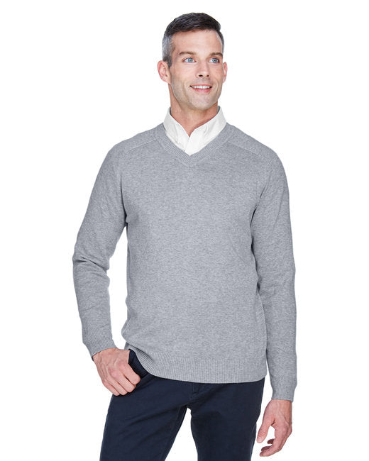 D475 Devon & Jones Men's V-Neck Sweater