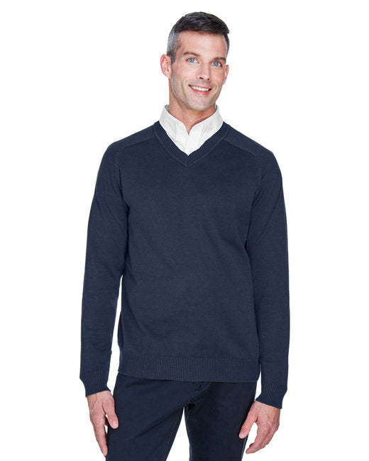 D475 Devon & Jones Men's V-Neck Sweater