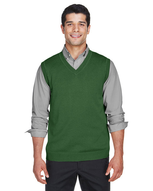 D477 Devon & Jones Adult V-Neck Vest