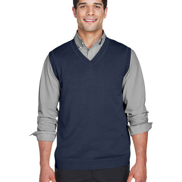 D477 Devon & Jones Adult V-Neck Vest