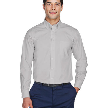 D620 Devon & Jones Men's Crown Collection® Solid Broadcloth Woven Shirt