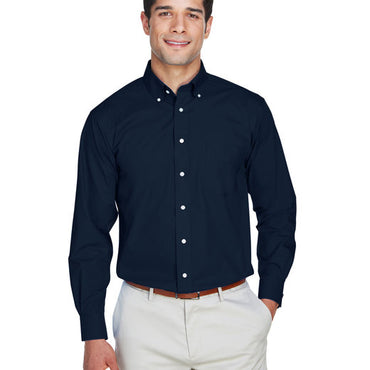 D620 Devon & Jones Men's Crown Collection® Solid Broadcloth Woven Shirt