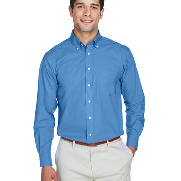 D620 Devon & Jones Men's Crown Collection® Solid Broadcloth Woven Shirt