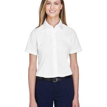 D620SW Devon & Jones Ladies' Crown Collection® Solid Broadcloth Short-Sleeve Woven Shirt