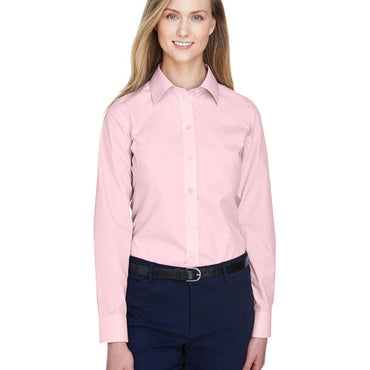 D620W Devon & Jones Ladies' Crown Collection® Solid Broadcloth Woven Shirt