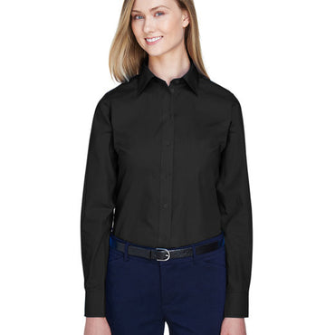 D620W Devon & Jones Ladies' Crown Collection® Solid Broadcloth Woven Shirt