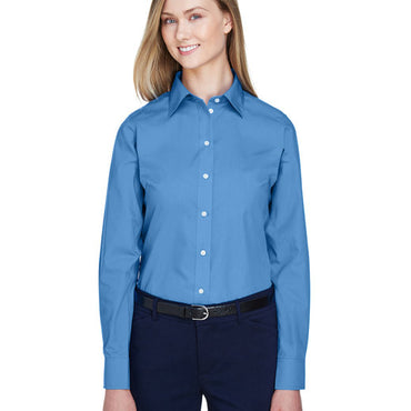 D620W Devon & Jones Ladies' Crown Collection® Solid Broadcloth Woven Shirt