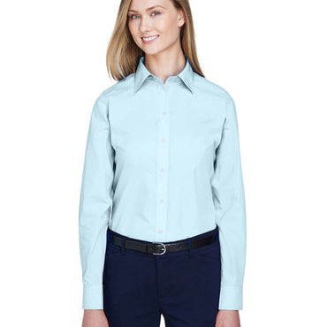 D620W Devon & Jones Ladies' Crown Collection® Solid Broadcloth Woven Shirt