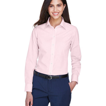 D640W Devon & Jones Ladies' Ladies' Crown Collection® Gingham Check Woven Shirt