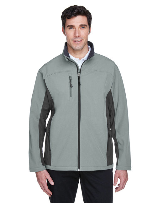 D997 Devon & Jones Men's Soft Shell Colorblock Jacket