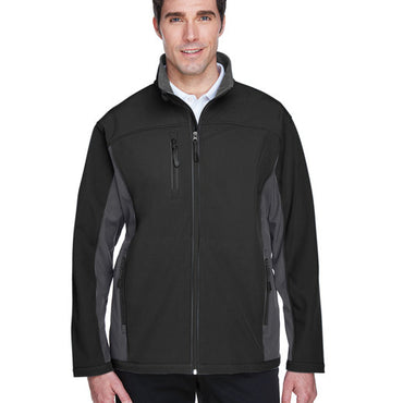 D997 Devon & Jones Men's Soft Shell Colorblock Jacket