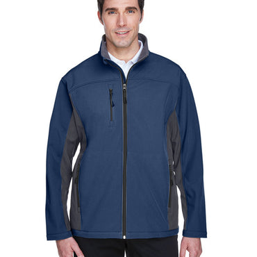 D997 Devon & Jones Men's Soft Shell Colorblock Jacket